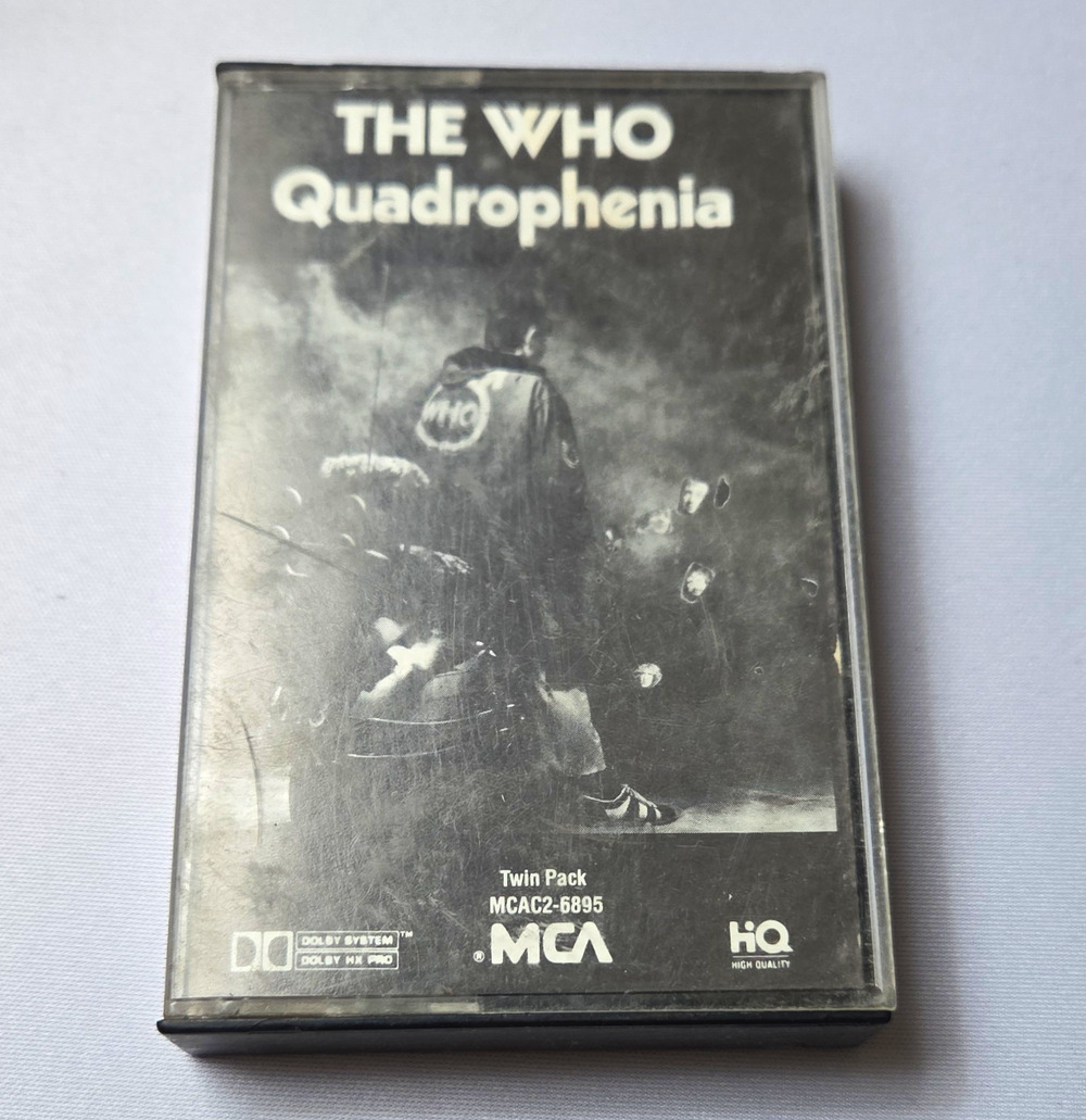 The Who Quadrophenia MCA Cassette Twin Pack Dolby System MCAC2-6895